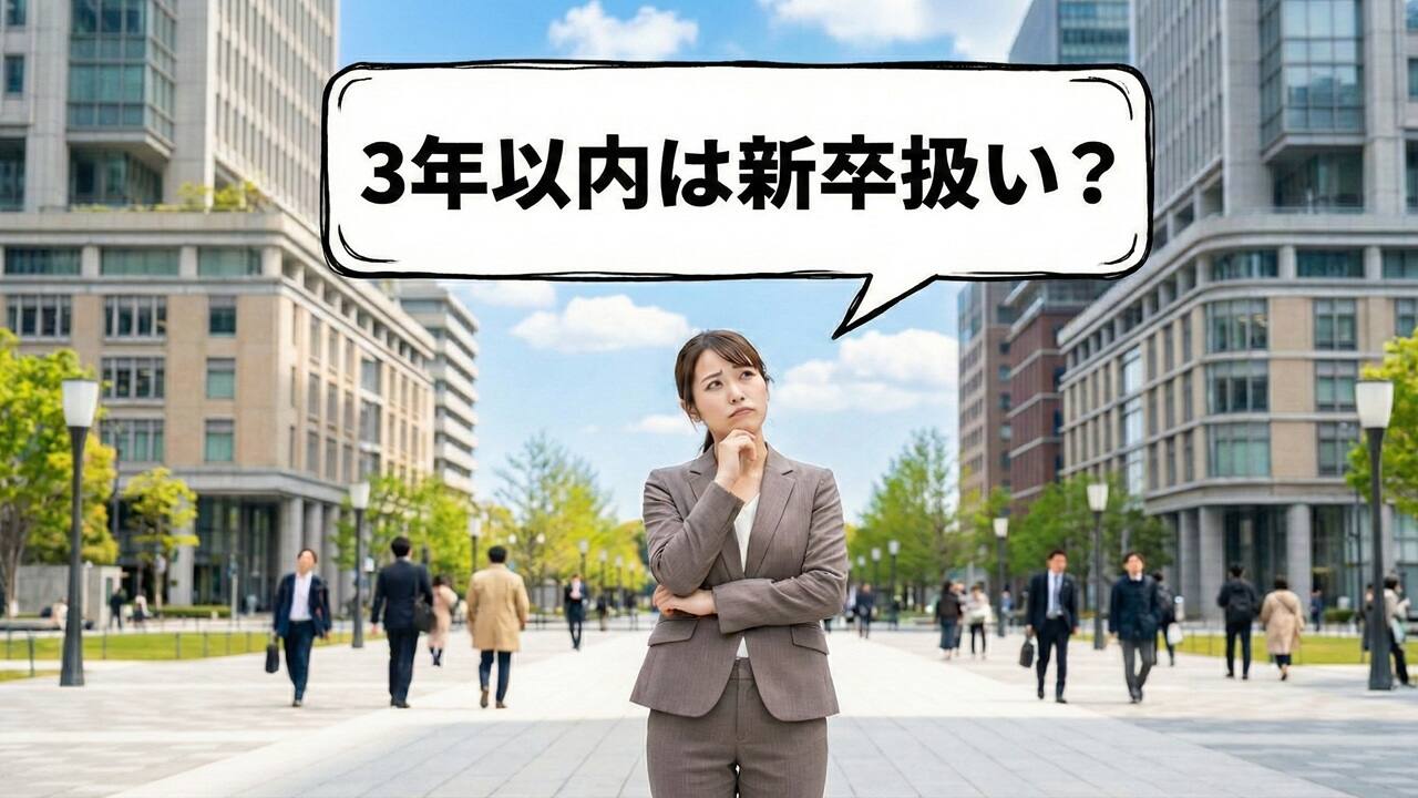 既卒3年以内「新卒扱い」の本当の意味とは？データで紐解くリアルと生存戦略